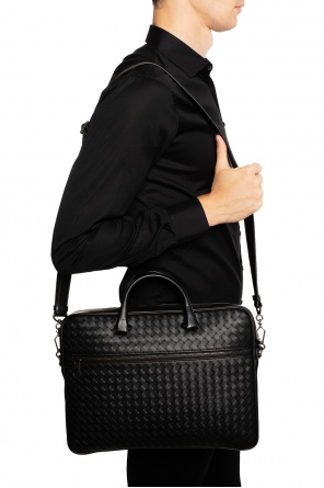 Laptop bag with an 'intercciato' braid, zdjęcie 2 Laptop bag with an 'intercciato' braid od Bottega Veneta